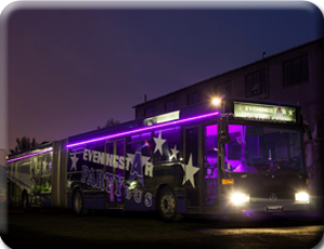 mercedes partybusz külső kép