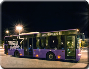 5-30 fős neoplan partybusz külső kép